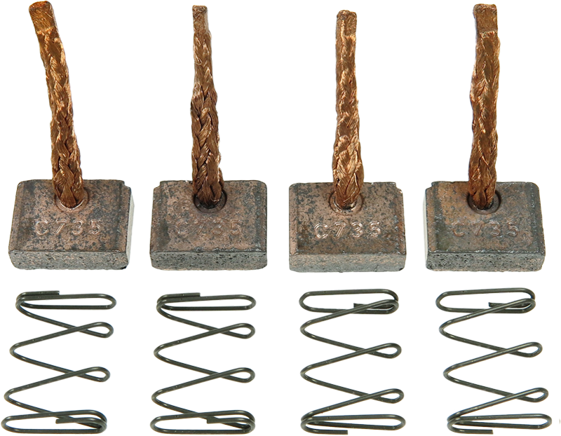 Brand new OEM ISKRA / LETRIKA Starter motor brush set