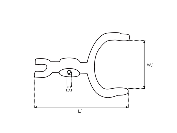 SL0014PR — Startmotors gafflar