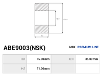 AS-PL Lager ABE9003(NSK)