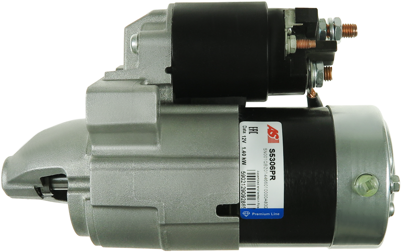 Démarreur Moteur Remanufacturé AS-PL S3016PR - Compatible Multi-modèles - Fiable Et Durable - 6