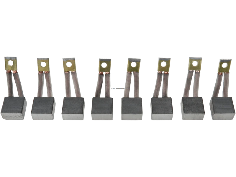 Brand new AS-PL Starter motor brush set