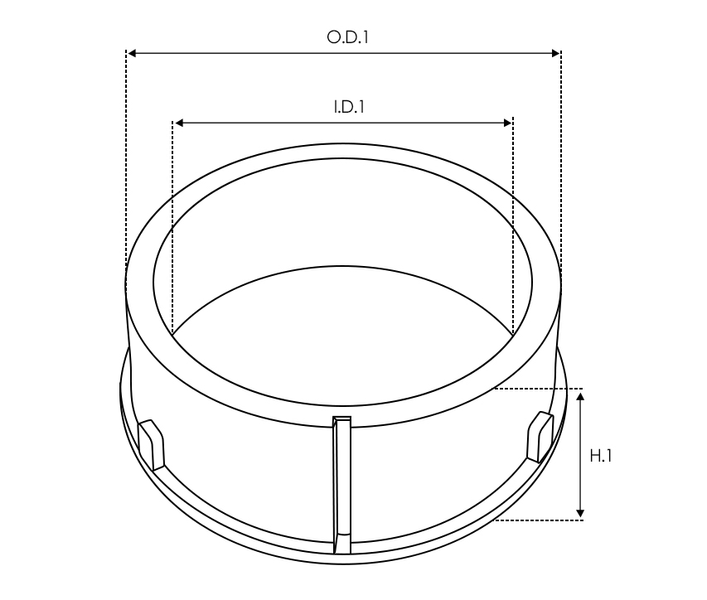 Brand new AS-PL Bearing cover