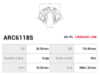 AS-PL Likriktare ARC6118S