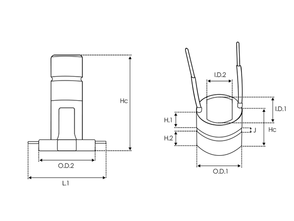 UD02756ASL — Växelströmsgeneratorers kommutator