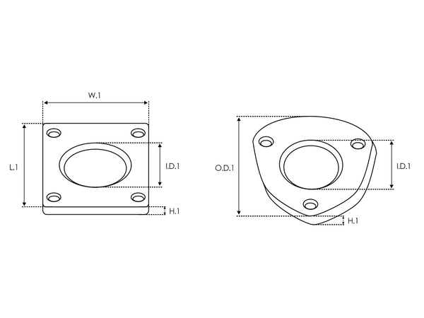 ARS5028S(BULK) — Spärr för växelströmsgenerators lager