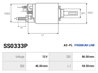 AS-PL Startmotors automat SS0333P