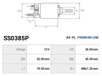 AS-PL Startmotors automat SS0385P