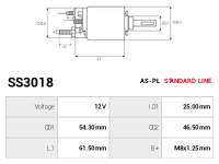 AS-PL Startmotors automat SS3018