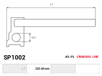 AS-PL Ledningar för startmotors automat SP1002