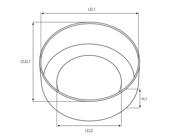 SDK0042 — Startmotors bendix kappel