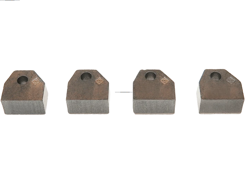 Brand new AS-PL Starter motor brush set