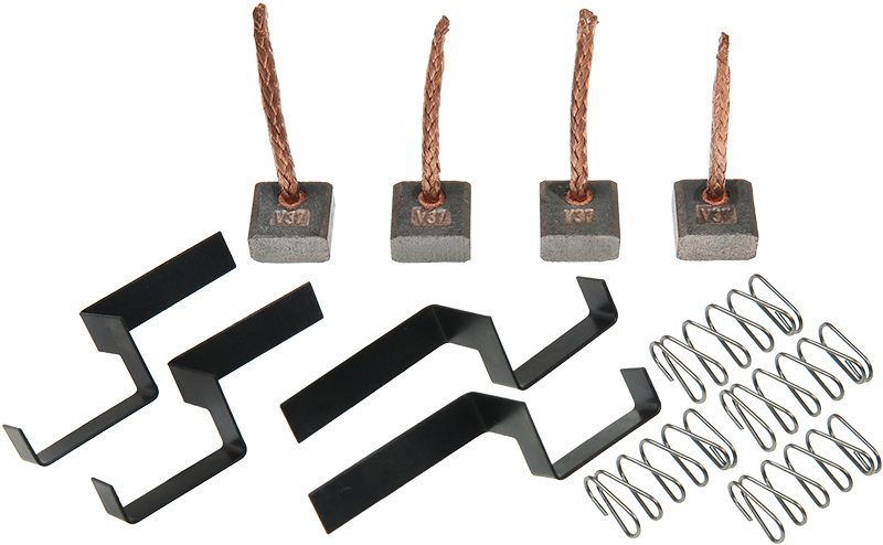 Brand new OEM ISKRA / LETRIKA Starter motor brush set