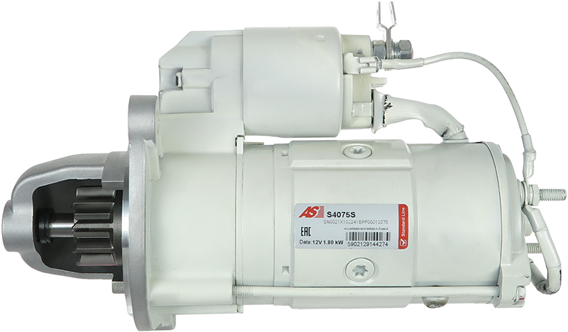 Démarreur AS-PL S0753S - Compatible A17970, Puissance 2,70 KW, 11 Dents, Pour Remplacement Moteur - 11