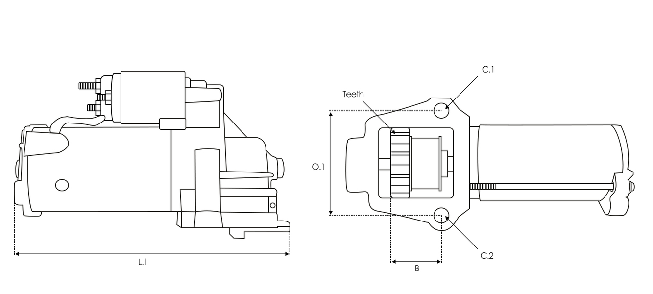 Brand new AS-PL Starter motor