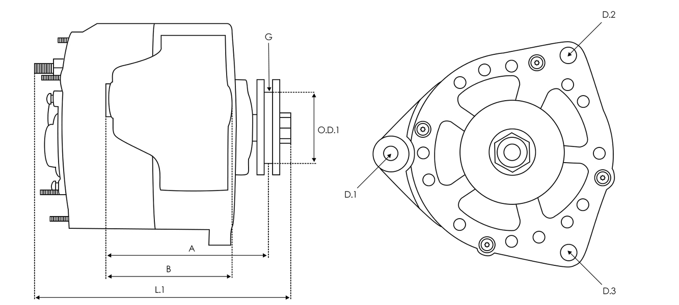 Brand new OEM SEG Alternator