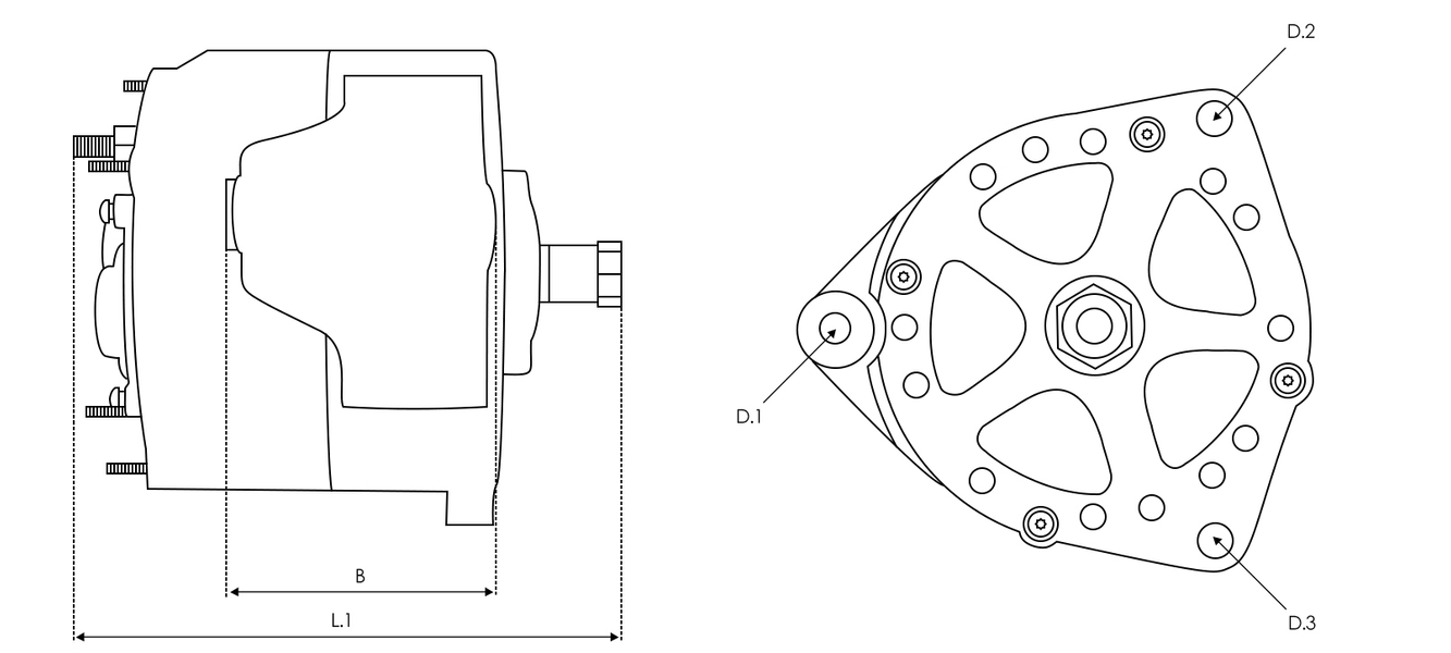 Brand new AS-PL Alternator