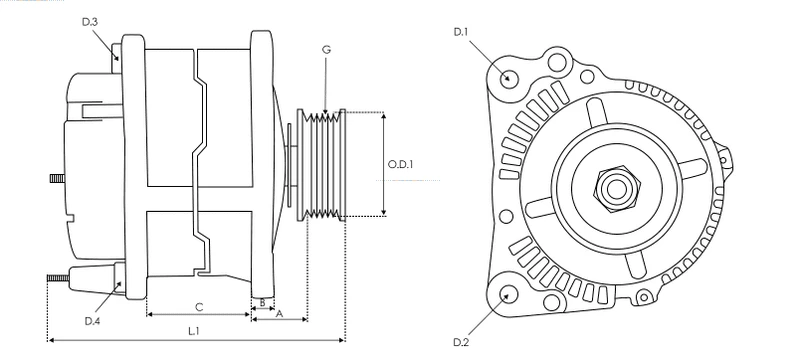 A9157(LETRIKA) | Alternators