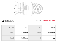 AS-PL Generator A3866S