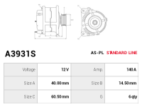 AS-PL Generator A3931S