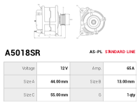 AS-PL Generator A5018SR
