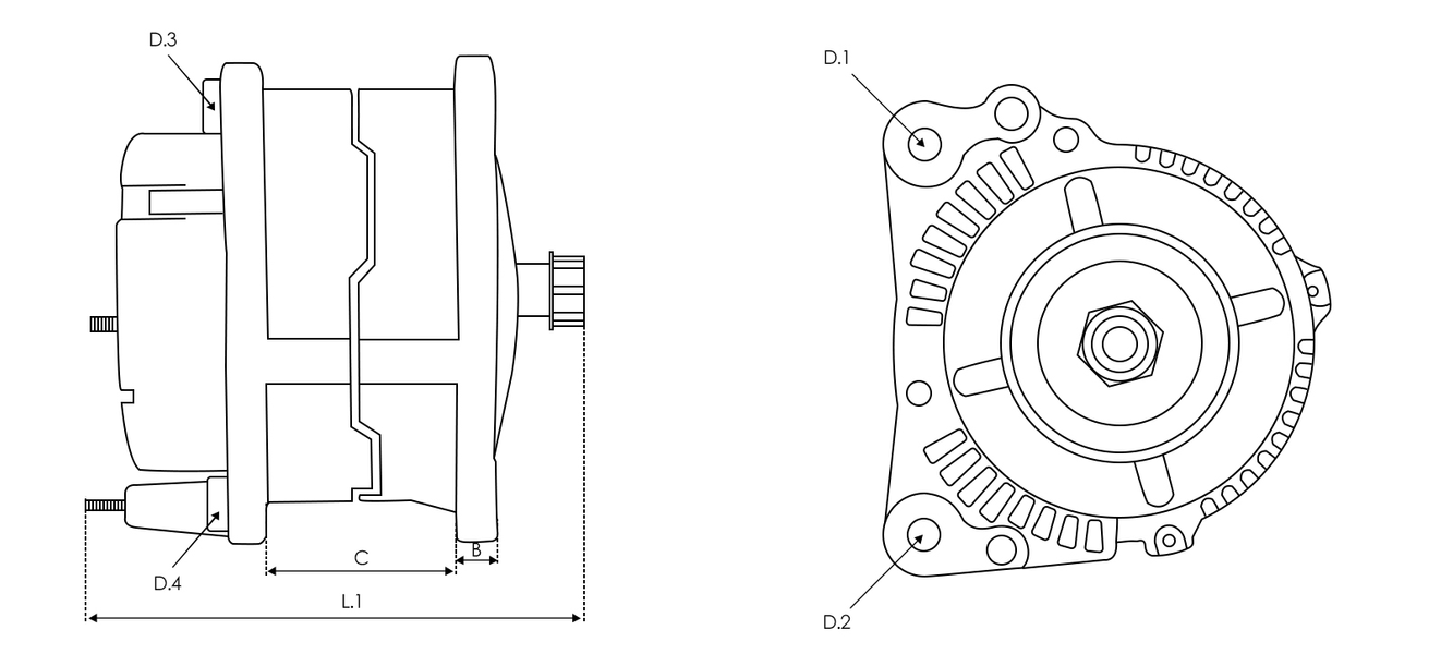 Brand new AS-PL Alternator