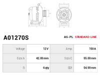 AS-PL Generator A01270S