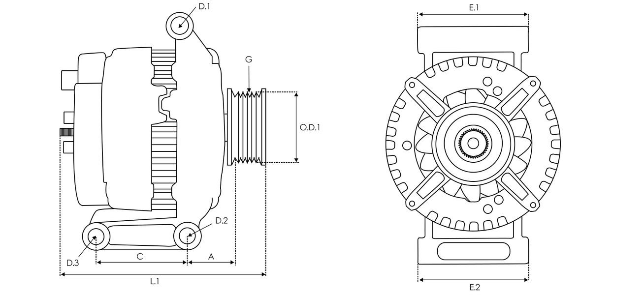 Brand new AS-PL Alternator