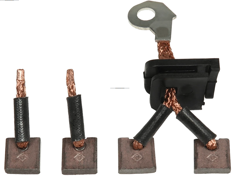 Brand new AS-PL Starter motor brush set