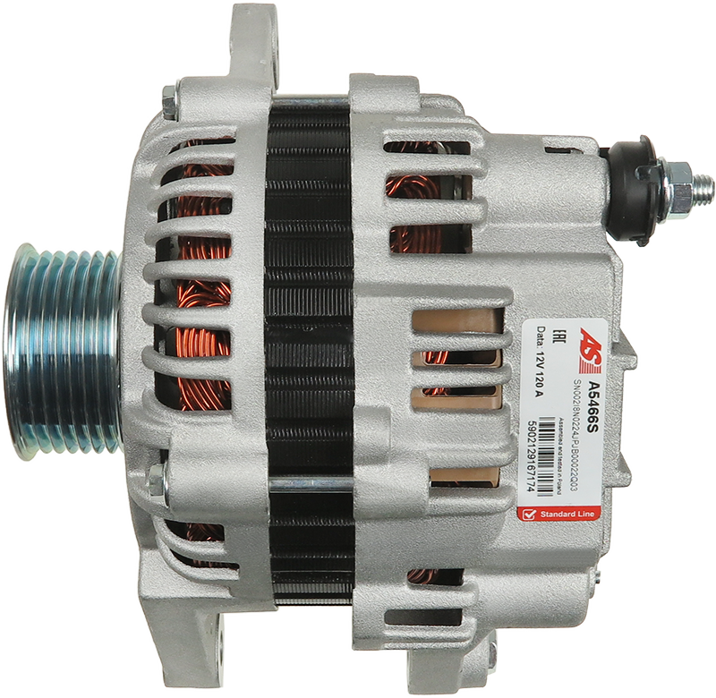 Lichtmaschine passend für MITSUBISHI Pajero 3.0 4WD A3TB2091 A3TG3791 A003TB2091 - Bild 4 von 5