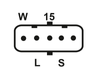 Wtyczka ARE5053(MITSUBISHI)