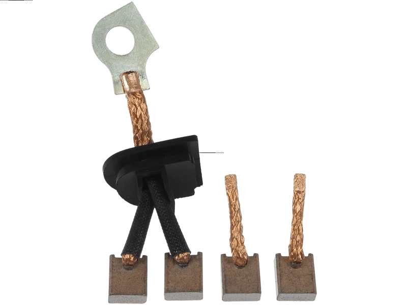Brand new AS-PL Starter motor brush set