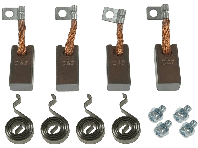 Brand new OEM ISKRA / LETRIKA DC Motor brush set