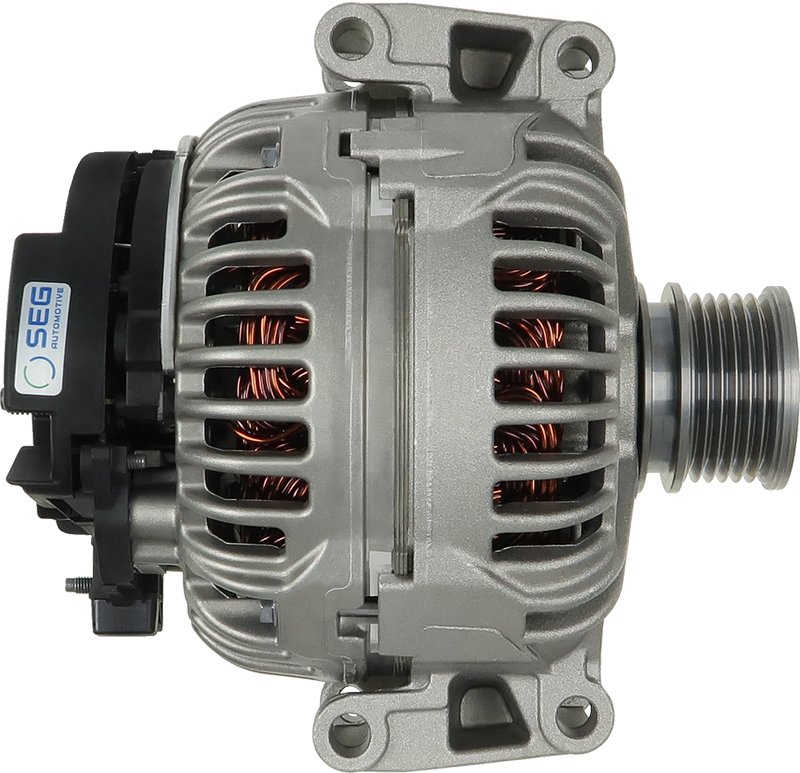 SEG Alternator Fits Mercedes Benz C 200 2.2 CDi 0124615070 ALTS026 PRA - Picture 2 of 5