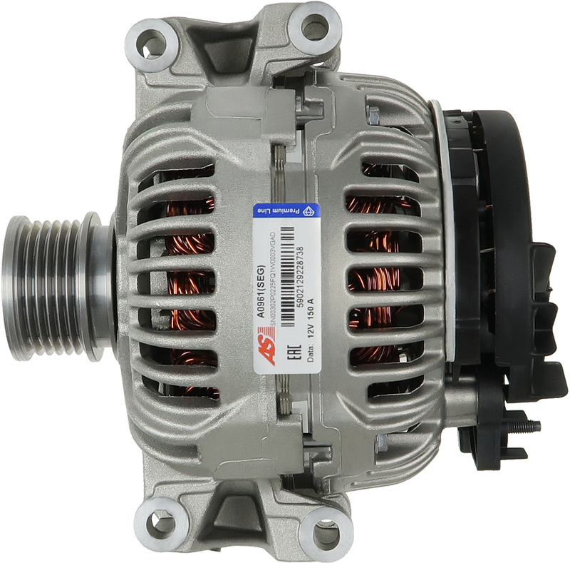 SEG Alternator Fits Mercedes Benz C 200 2.2 CDi 0124615070 ALTS026 PRA - Picture 4 of 5