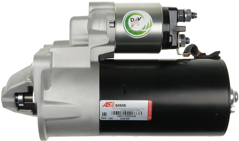 Démarreur AS-PL S0506 - Pour Alfa Romeo Giulietta, Jeep Renegade, Fiat Ducato/500X 2.0 JTDM/CRD - 4