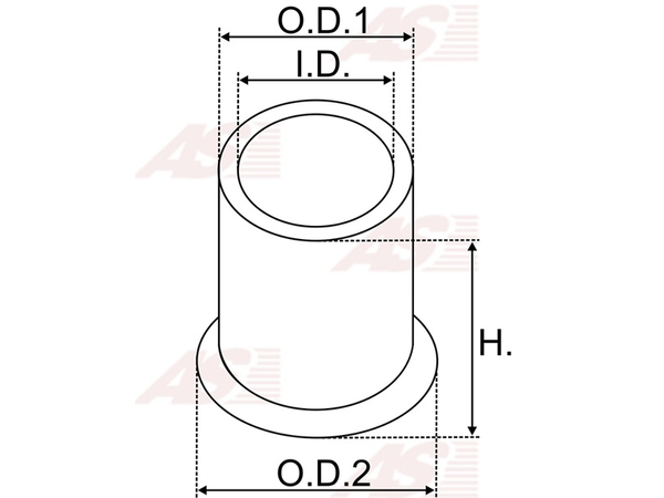 SBU9159S — Startmotorers hylsor