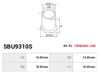 AS-PL Startmotorers hylsa SBU9310S