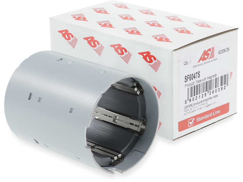 Brand new AS-PL Starter motor yoke with magnets