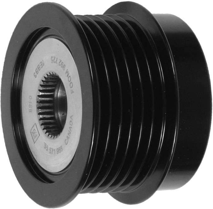 Brand new OEM BOSCH Alternator freewheel pulley