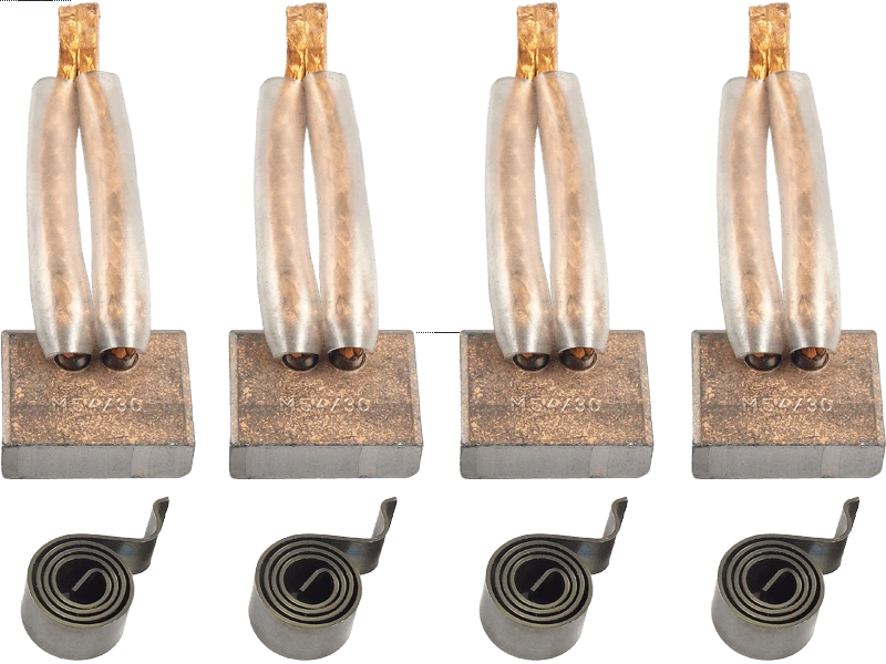 Brand new OEM ISKRA / LETRIKA Starter motor brush set