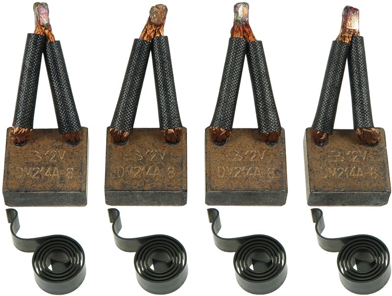 Brand new OEM ISKRA / LETRIKA Starter motor brush set