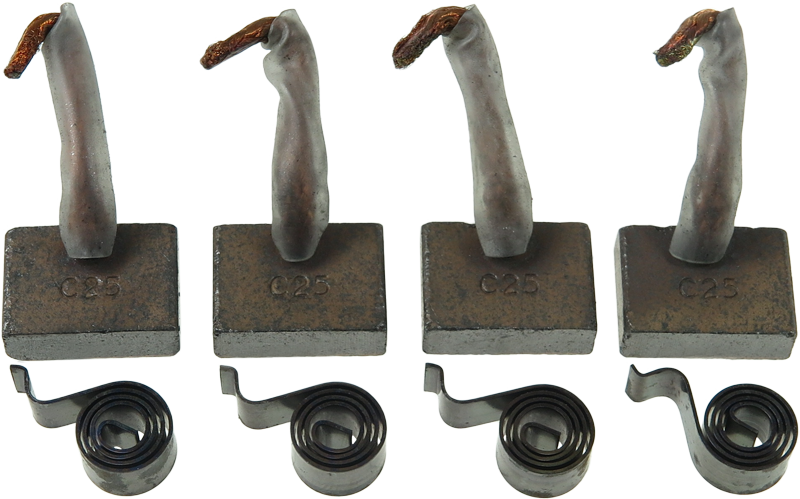 Brand new OEM ISKRA / LETRIKA Starter motor brush set